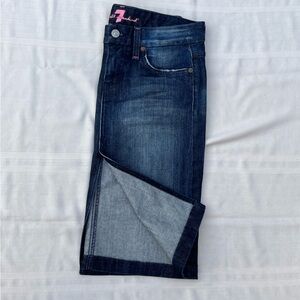 7FAMK Blue Jean Skirt size 26